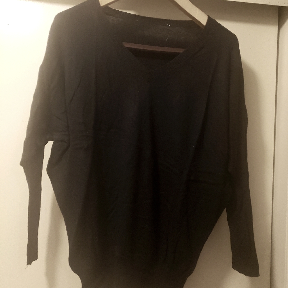 Black sweater